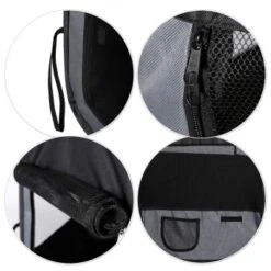 Lionto Welpenauslauf Aus Oxfordgewebe Grau/ Schwarz -Haustierparadies 04de70926cb0a4e94e60b235e992d725757fad61 1665985 de DE af4fafe7deeecc841fd731f40fe049303c129a7fyiTdWN