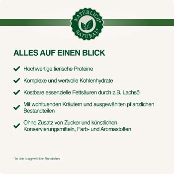 REAL NATURE Kitten Kalb & Geflügel Mit Lachsöl 6x400 G 5 REAL NATURE Kitten Kalb & Geflügel Mit Lachsöl 6x400 G – Bild 3