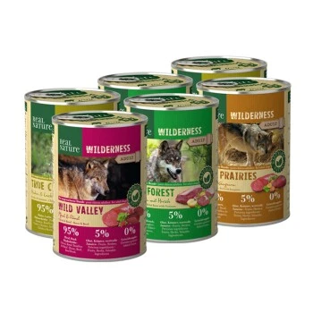 REAL NATURE WILDERNESS Adult Mixpaket 6x400g Mixpaket 1 3 REAL NATURE WILDERNESS Adult Mixpaket 6x400g Mixpaket 1