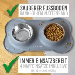 KaraLuna Napfunterlage Mit 4 Näpfen Grau 0,2 Cm³ -Haustierparadies 10d1a3111e4071b54f638cce8f5248c568989729 1407482 de DE da30ac3a7c1a38c0de7dce7b66abeaee954c5d7dcJtQne