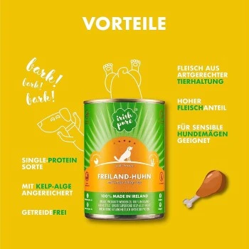 Irish Pure 12x Huhn + Gemüse & Kelp 5 Irish Pure 12x Huhn + Gemüse & Kelp – Bild 3