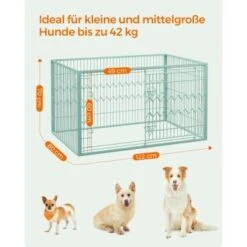 FEANDREA Welpenauslauf 4-teilig Schwarz Mintgrün -Haustierparadies 224c77aaf5680958d3354ea8db1a602877470bbf 1500915 de DE 037d3f346d915f36c8974a9cb17670b83a182474Anl1ai