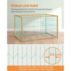 FEANDREA Welpenauslauf 4-teilig Schwarz Mintgrün -Haustierparadies 22d1b154d9cff87e3a3a2ffe7cbbc78b0cd24efd 1500915 de DE 7aca3d6dfd7254496c1f4ba10fbf1fa941c3f492m2gjrW