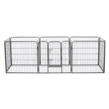 Lionto Freilaufgehege Welpen Gitterfreil 60 Cm, 1 Cm, 80 Cm 6 Lionto Freilaufgehege Welpen Gitterfreil 60 Cm, 1 Cm, 80 Cm – Bild 4