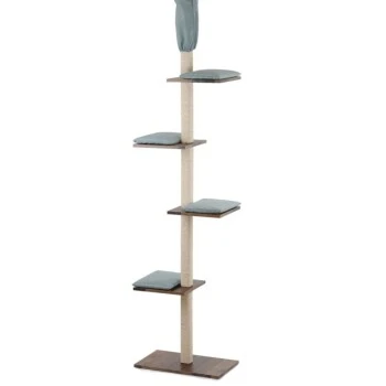 Silvio Design Katzenbaum Lexie Texas Blau 3 Silvio Design Katzenbaum Lexie Texas Blau