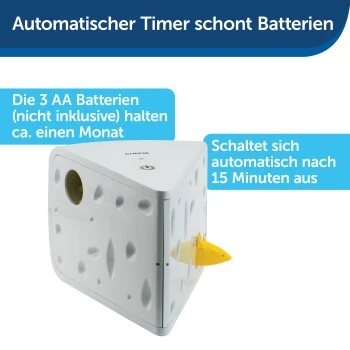 PetSafe Automatisches Katzenspielzeug Cheese 9 PetSafe Automatisches Katzenspielzeug Cheese – Bild 7