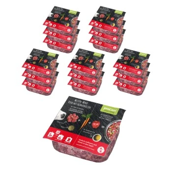 ProCani Frisch & Fertig Welpen Menü Rind 16x500 G 3 ProCani Frisch & Fertig Welpen Menü Rind 16x500 G