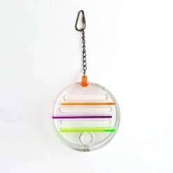 HappyBird Papageienspielzeug Treat Wheel Maze