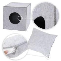 Lionto Katzenhöhle Aus Filz + Kissen - Regalhöhle Hellgrau 14 Lionto Katzenhöhle Aus Filz + Kissen - Regalhöhle Hellgrau -Haustierparadies 6e0643927846824ceee275749bce7b9d4904b95b 1657087 de DE dfa15b7ed9535d6d02496ce8bc5da43f80e81d13GWlv0l