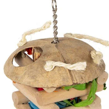 HappyBird Versteckspielzeug Foraging Hut 6 HappyBird Versteckspielzeug Foraging Hut – Bild 4