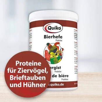 Quiko Bierhefe 400g: Eiweißreiche Ergänzung Zum Täglichen Futter Für Ziervögel 6 Quiko Bierhefe 400g: Eiweißreiche Ergänzung Zum Täglichen Futter Für Ziervögel – Bild 4