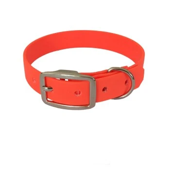 Bio-leine 52-62cm HU Biothane Halsband Orange 24 Cm, 33 Cm 3 Bio-leine 52-62cm HU Biothane Halsband Orange 24 Cm, 33 Cm