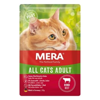 MERA All Cats Adult 12x85g Rind 3 MERA All Cats Adult 12x85g Rind