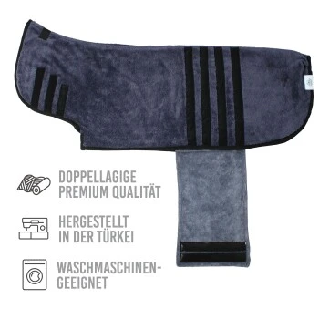 KaraLuna Bademantel Für Hunde XS 4 KaraLuna Bademantel Für Hunde XS – Bild 2