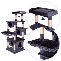 Lionto Kratzbaum, Höhe 155 Cm Dunkelgrau -Haustierparadies 845679c263cceae8397f9e2142bee658a23f07d2 1657046 de DE 1185e94853d1ff396bca04dcda786f39fa1e3441d79Ch4