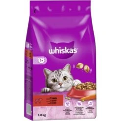 Whiskas Beutel 1+ Mit Rind 3,8kg
