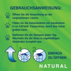 CATSAN Natural Klumpstreu 20 L -Haustierparadies 9c171fa416f207ba467dae3947ac3bad4a891b9d 1390515 3