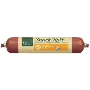 REAL NATURE Snackwurst 12x80g Geflügel 3 REAL NATURE Snackwurst 12x80g Geflügel