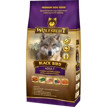WOLFSBLUT Black Bird Truthahn Mit Süßkartoffel 2 Kg 3 WOLFSBLUT Black Bird Truthahn Mit Süßkartoffel 2 Kg