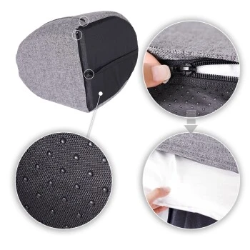 Lionto Katzenhöhle Mit Wendekissen Hellgrau 7 Lionto Katzenhöhle Mit Wendekissen Hellgrau – Bild 5