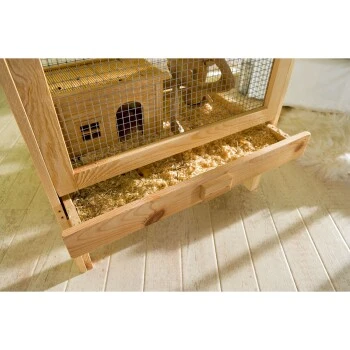 Silvio Design Kleintiervoliere Woody 4 Silvio Design Kleintiervoliere Woody – Bild 2