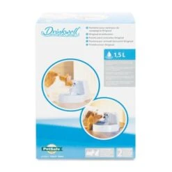 PetSafe Drinkwell Trinkbrunnen Original, 1,5 Liter -Haustierparadies be1e84fb8f50ff0a6da94c1bcae08eaccf3a007c 8683f428eecd0a27037da53c2fa15a160206bfc8