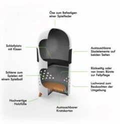 Catrub One Multifunktion Katzenmöbel -Haustierparadies c2eb5029de40a7f3530108ca79db13e3aef0aa33 1391209 de DE catrub katzenm bel main 7