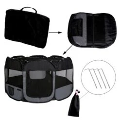 Lionto Welpenauslauf Aus Oxfordgewebe Grau/ Schwarz -Haustierparadies c55c2a5d52c5b907a4f113dcc651602c560ac796 1665985 de DE 8de5ccb9349a969c705263a489850be42dcf3a7ahc5knh