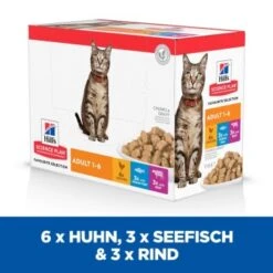 Hill's Science Plan Adult Huhn, Seefisch & Rind 12x85 G 14 Hill's Science Plan Adult Huhn, Seefisch & Rind 12x85 G -Haustierparadies c7e846a066af7c5117d34e1b63fcb15f17ea22cf 52742211800 3