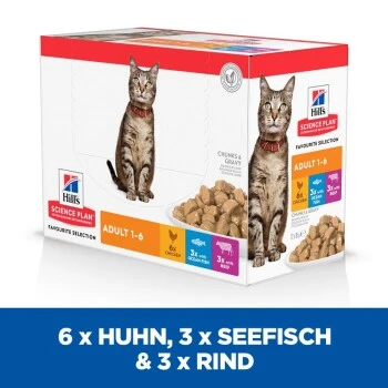 Hill's Science Plan Adult Huhn, Seefisch & Rind 12x85 G 5 Hill's Science Plan Adult Huhn, Seefisch & Rind 12x85 G – Bild 3