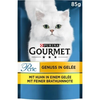 GOURMET PURINA Perle Genuss In Gelee 26x85g Huhn 3 GOURMET PURINA Perle Genuss In Gelee 26x85g Huhn