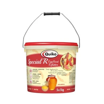 Quiko Special R Eifutter 5Kg: Kraft- Und Aufzuchtfutter Für Alle Rotgrundigen Vogelarten 3 Quiko Special R Eifutter 5Kg: Kraft- Und Aufzuchtfutter Für Alle Rotgrundigen Vogelarten