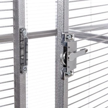 Montana Cages Voliere New Sydney II Hellgrau 8 Montana Cages Voliere New Sydney II Hellgrau – Bild 6