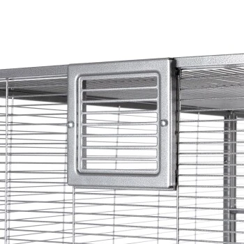 Montana Cages Voliere New Sydney II Hellgrau 10 Montana Cages Voliere New Sydney II Hellgrau – Bild 8