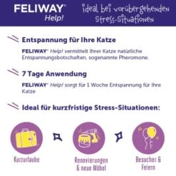 Feliway Help! 3x Nachfüllkartusche Zur Stressreduzierung -Haustierparadies f04237770e3802bf250ef05dab5dc118f2763e43 1380137 3